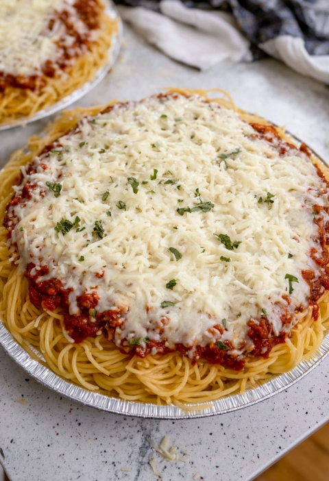 Friendship Spaghetti Pie