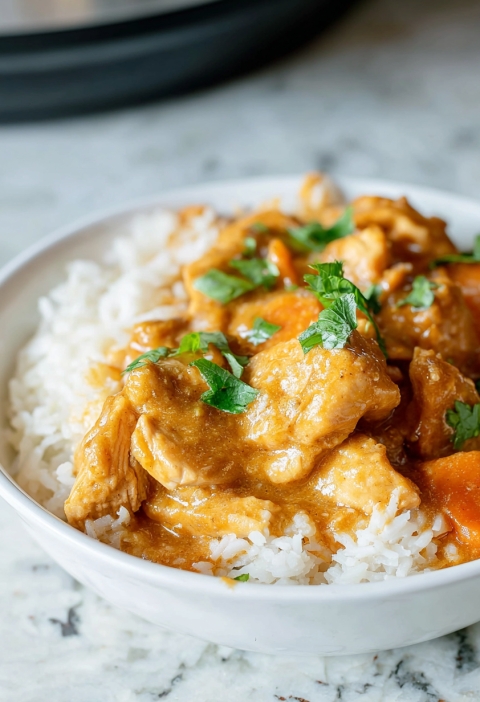 Slow Cooker Coconut Chicken Curry