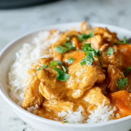 Slow Cooker Coconut Chicken Curry