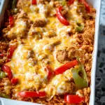 Cheesy Mushroom Rice Casserole