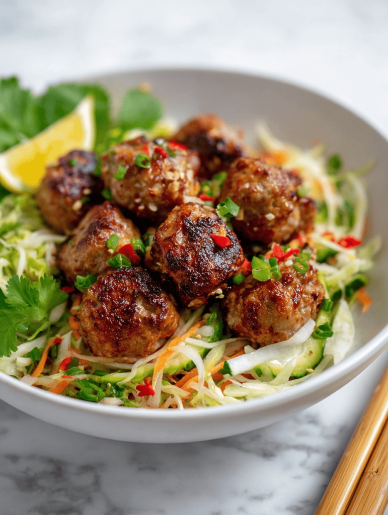 Vietnamese Meatball Salad (aka That One Dish I Keep Making Again and Again)