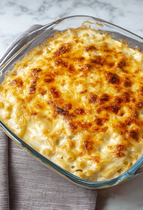 New Orleans Baked Mac and Cheese (With Spaghetti!)