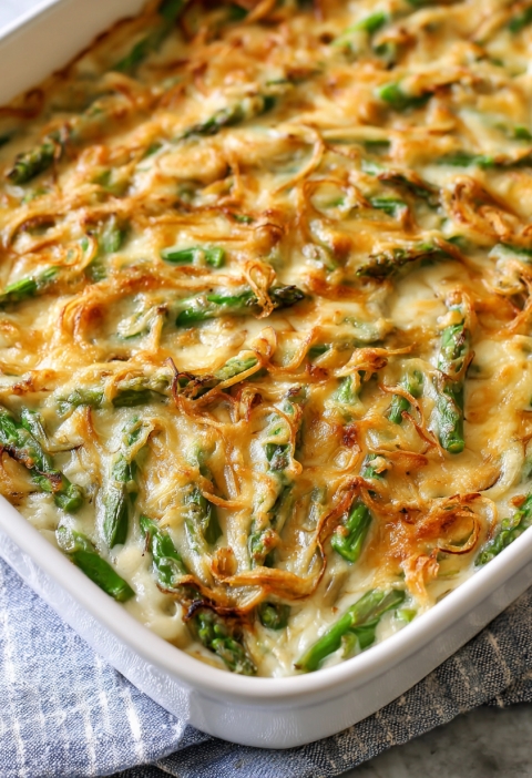 Asparagus Casserole That Tastes Like Spring and Sunday Dinner Had a Baby