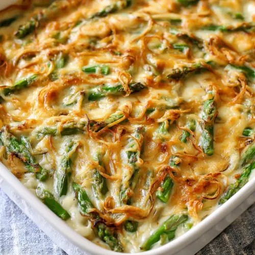 Asparagus Casserole That Tastes Like Spring and Sunday Dinner Had a Baby