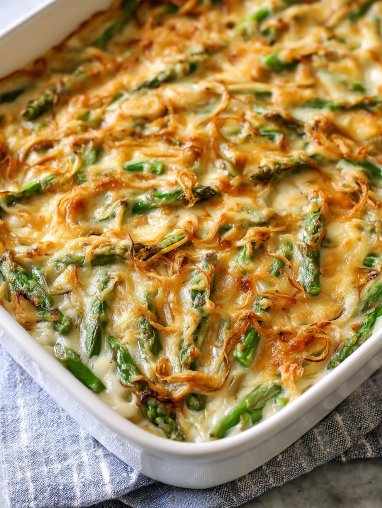 Asparagus Casserole That Tastes Like Spring and Sunday Dinner Had a Baby