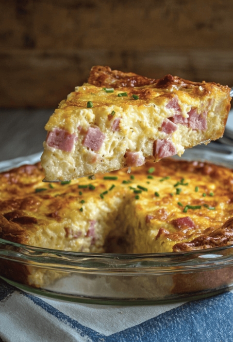 The Magic of Impossible Ham & Swiss Pie