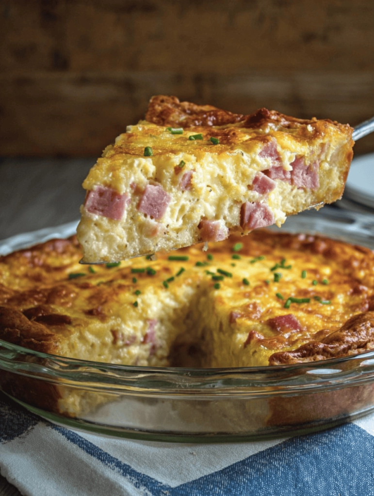 The Magic of Impossible Ham & Swiss Pie