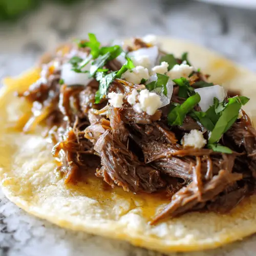 Cozy Slow Cooker Mexican Shredded Beef