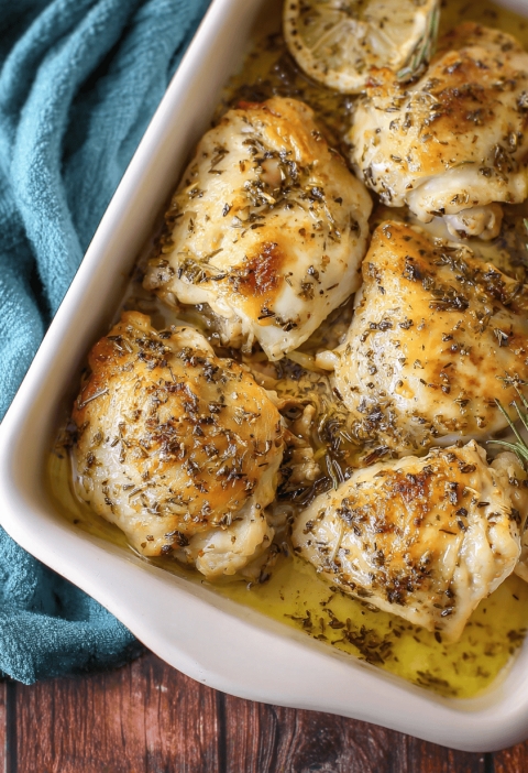 Baked Greek Lemon Chicken