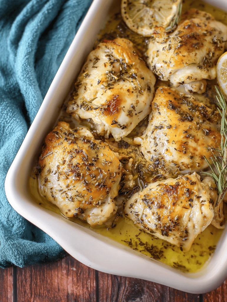 Baked Greek Lemon Chicken