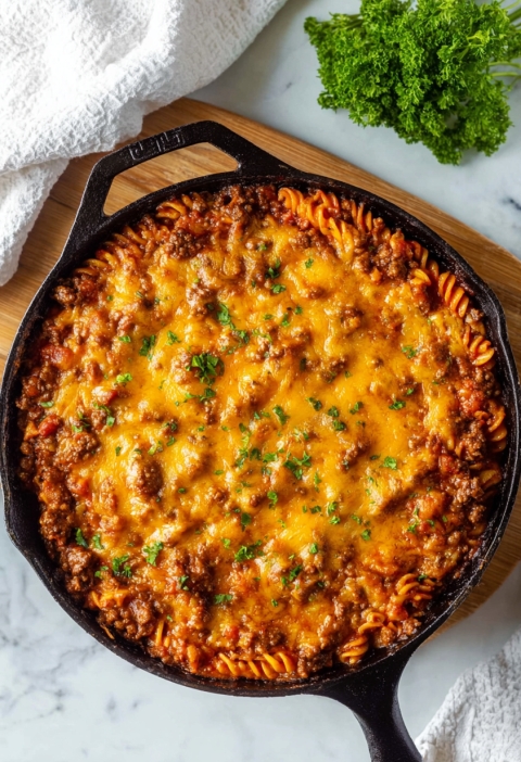 30-Minute Sloppy Joe Casserole