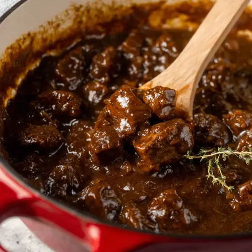 Double French Onion Beef Tips & Gravy