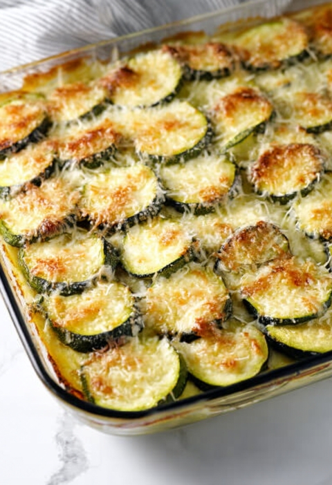 Baked Parmesan Zucchini Casserole