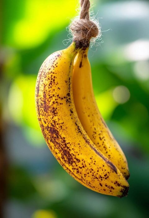Ever Tried Hanging an Old Banana in Your Garden?