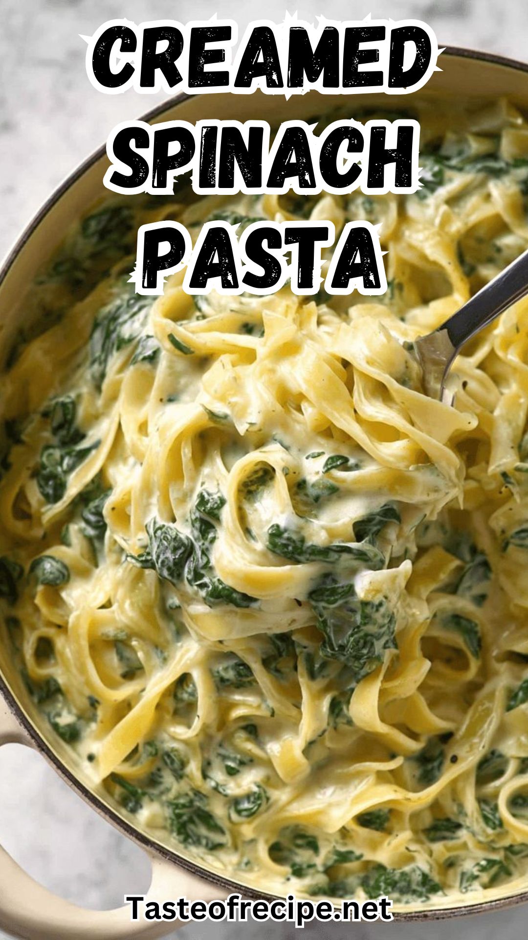 Creamed Spinach Pasta