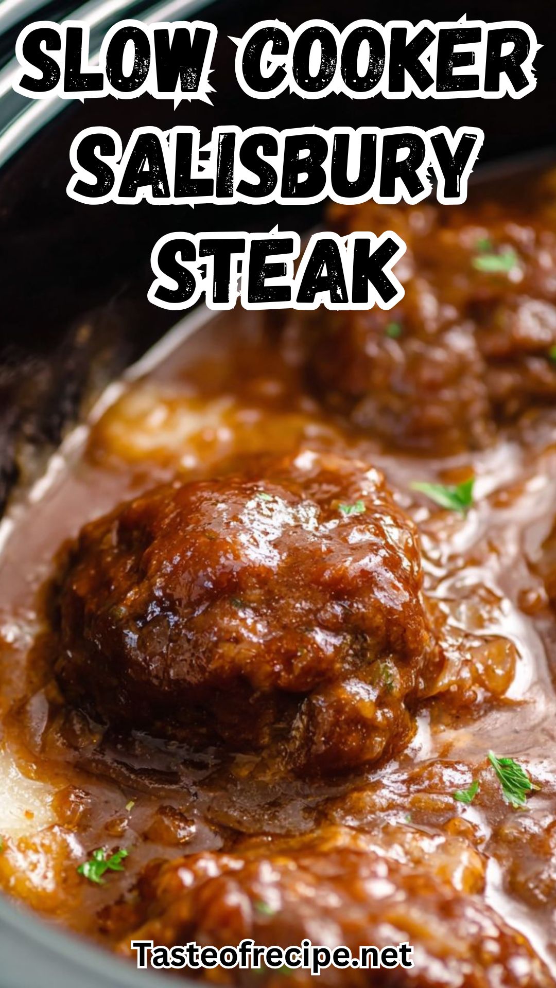 Slow Cooker Salisbury Steak