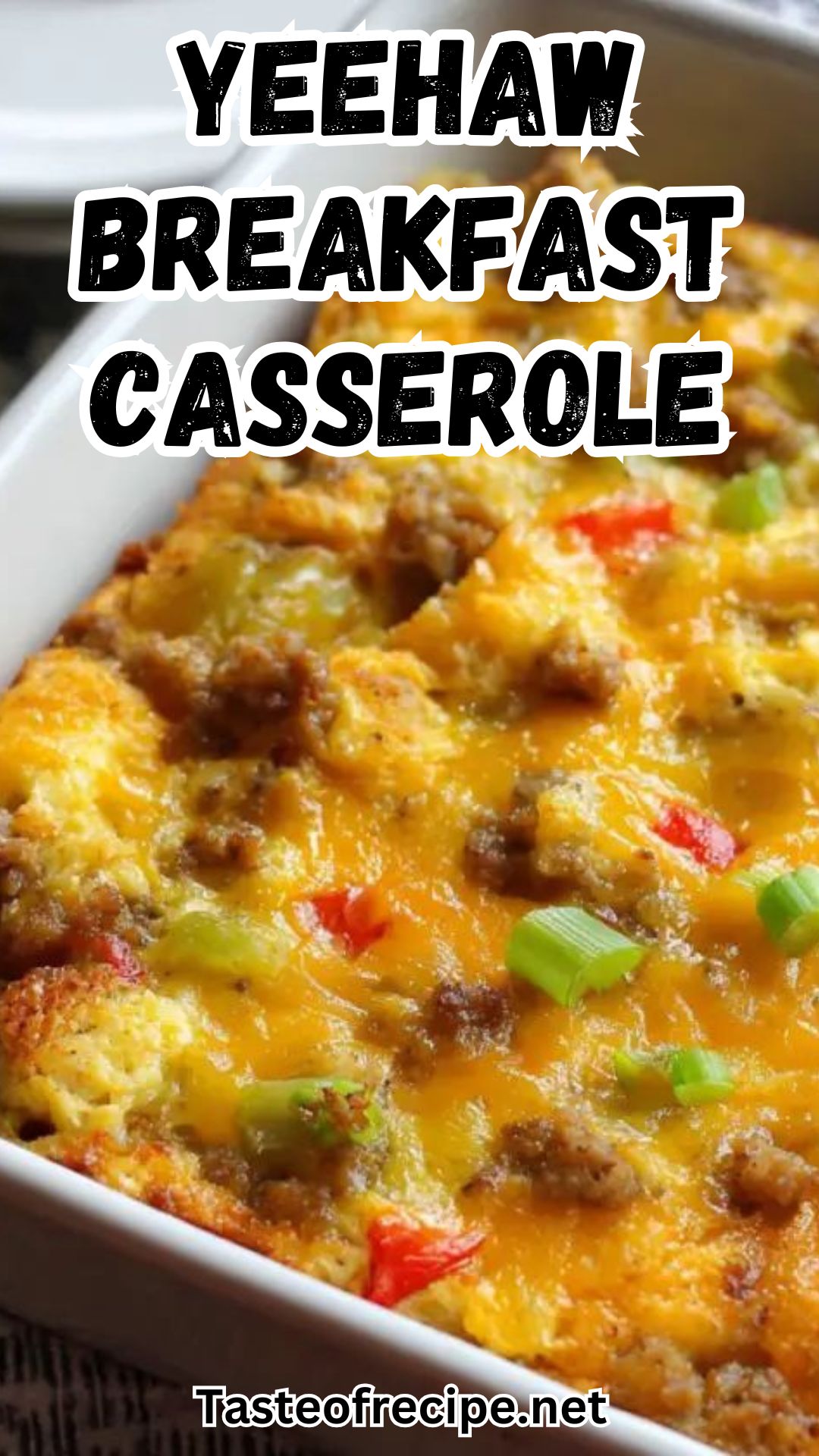 Yeehaw Breakfast Casserole: A Big Ol’ Hug in a Baking Dish