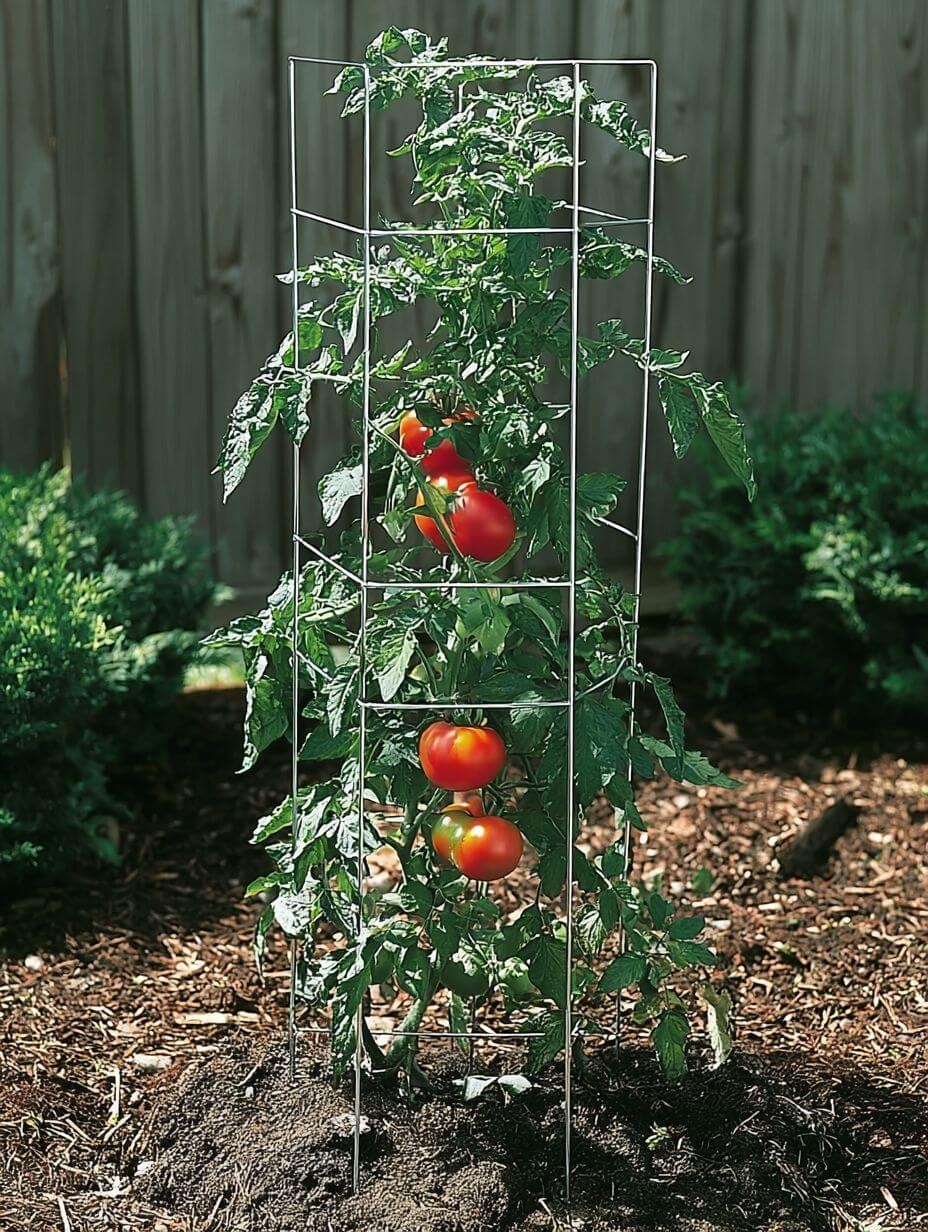 Turn Those Tomato Cages Into Sparkly Holiday Trees (Trust Me on This ...