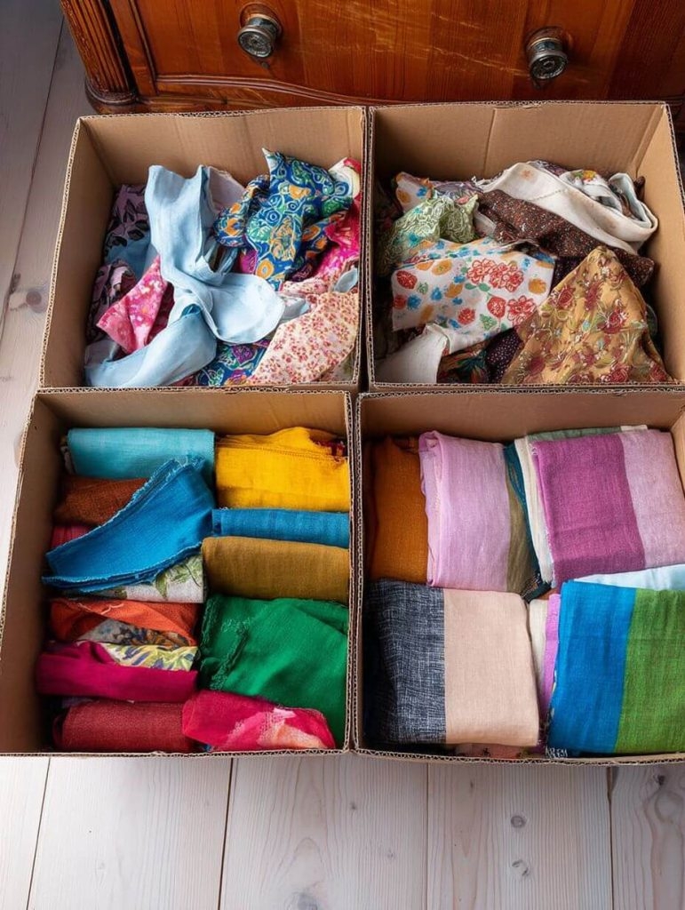 She Had a Drawer Full of Fabric Scraps—So She Got to Work
