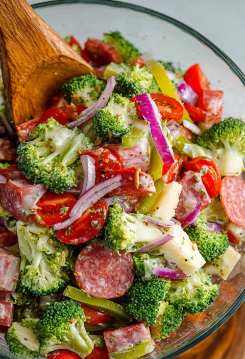 Italian Broccoli Salad