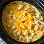 Slow Cooker Cajun Chicken Alfredo