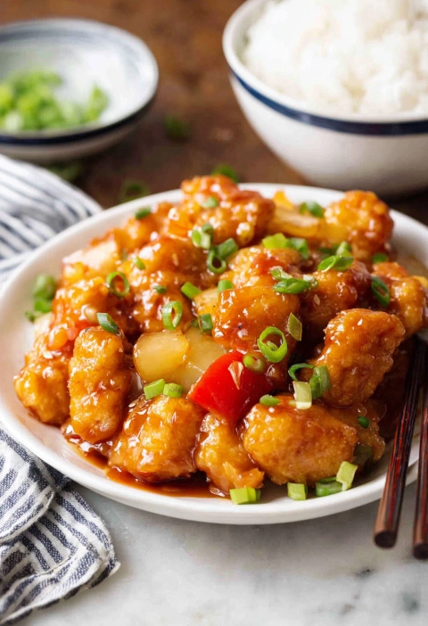 The Sweet and Sour Chicken