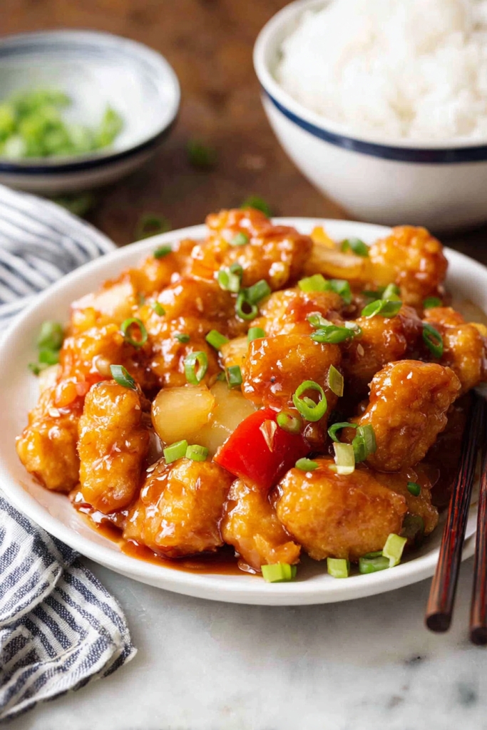 The Sweet and Sour Chicken