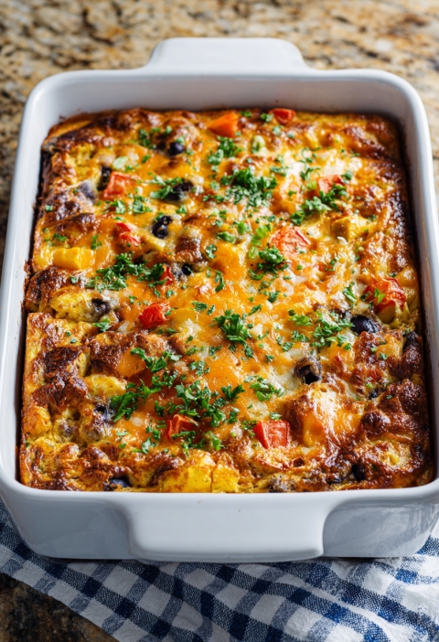 Southwest Breakfast Casserole