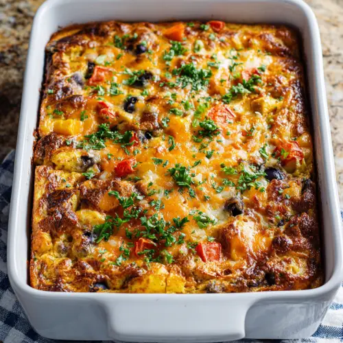 Southwest Breakfast Casserole