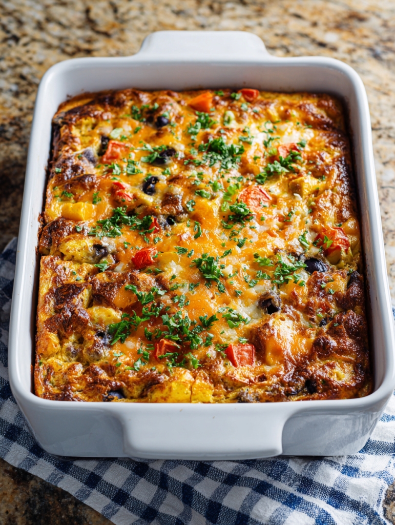 Southwest Breakfast Casserole