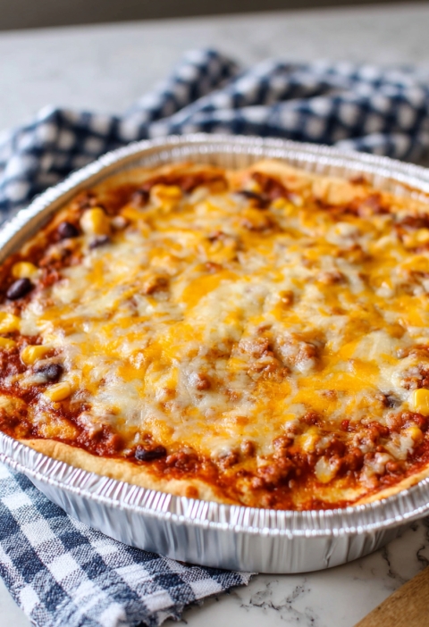 Tex-Mex Freezer Pie