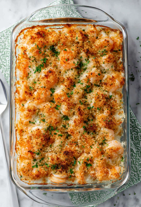 Crispy Shrimp Casserole
