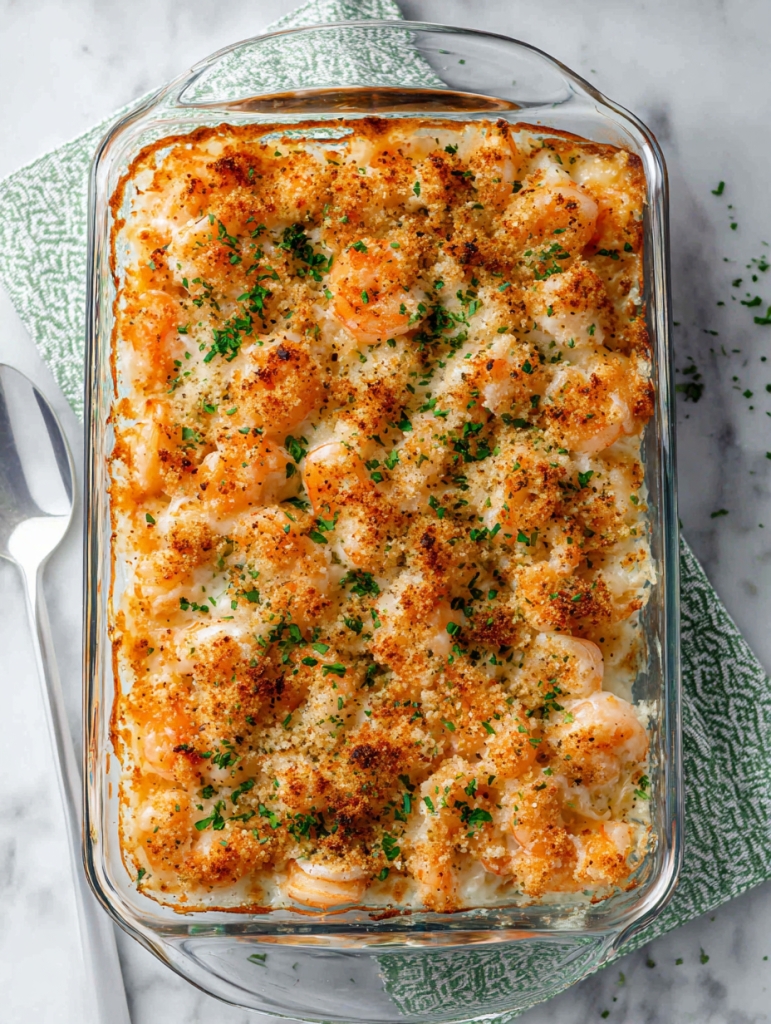Crispy Shrimp Casserole