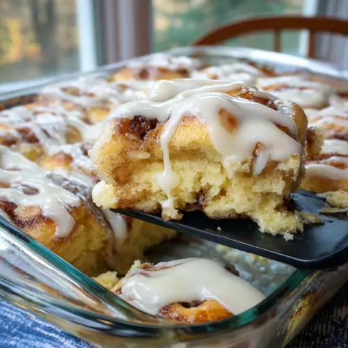 Sweet Mornings Made Easy: Overnight Orange Roll Casserole