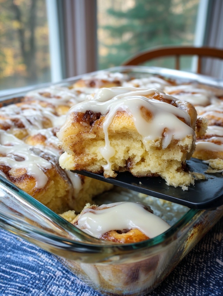 Sweet Mornings Made Easy: Overnight Orange Roll Casserole