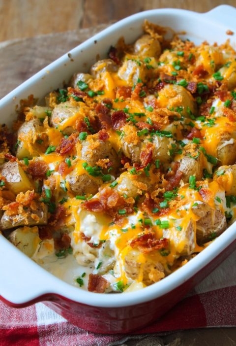 Holiday Hug Casserole (Creamy Ranch Potato Casserole)
