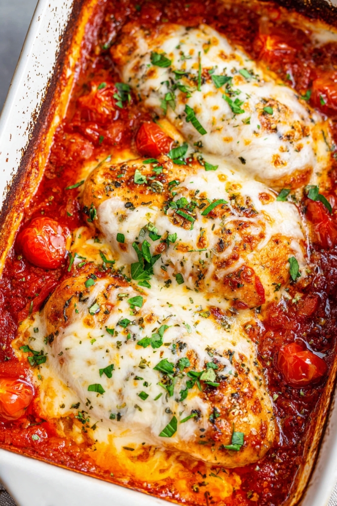 I Made This Cheesy Mozzarella Chicken Bake Last Night and… Yeah, You Need It Too