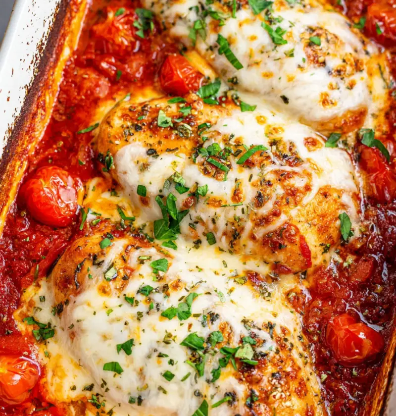 I Made This Cheesy Mozzarella Chicken Bake Last Night and… Yeah, You Need It Too