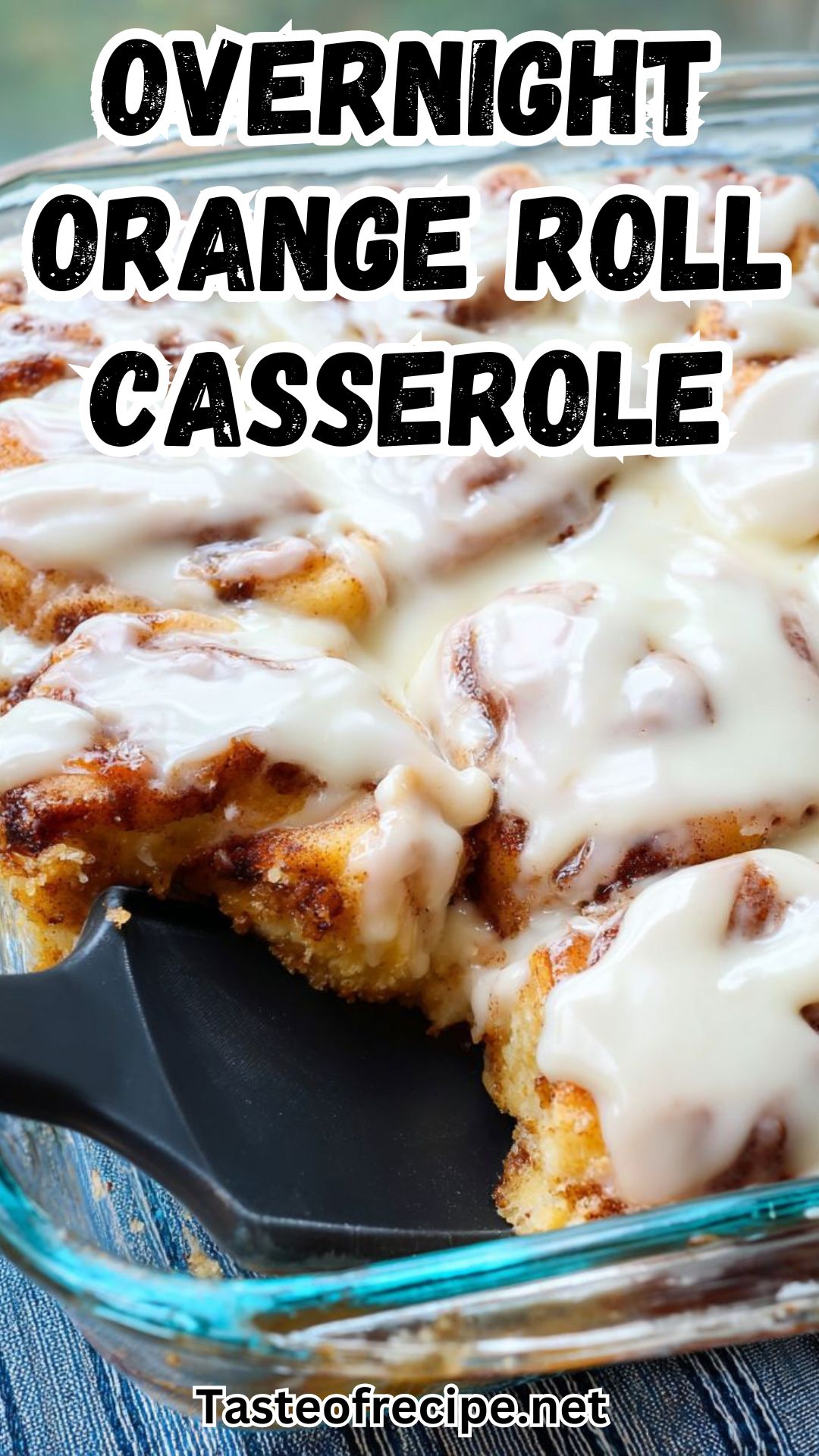 Sweet Mornings Made Easy: Overnight Orange Roll Casserole