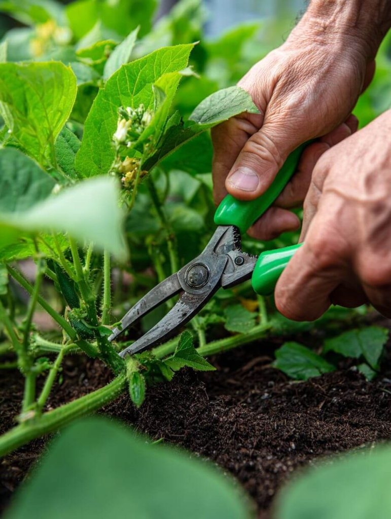 The One Thing You Have to Do to Your Cucumber Vines for the Ultimate Harvest