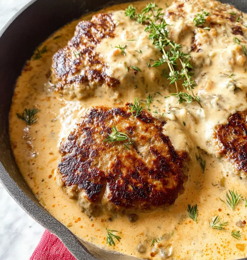 Hamburger Cream Steaks