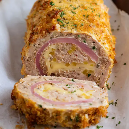 Chicken Cordon Bleu Meatloaf