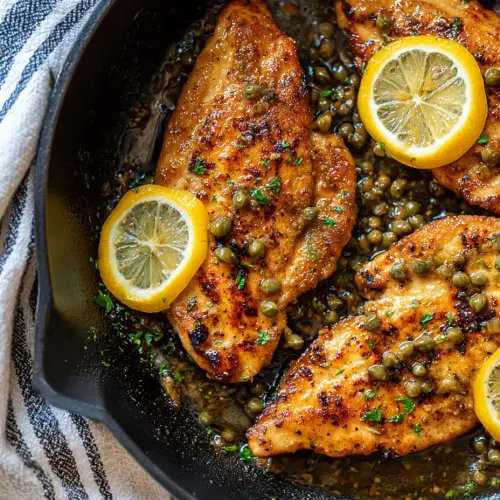 Skillet Chicken Piccata
