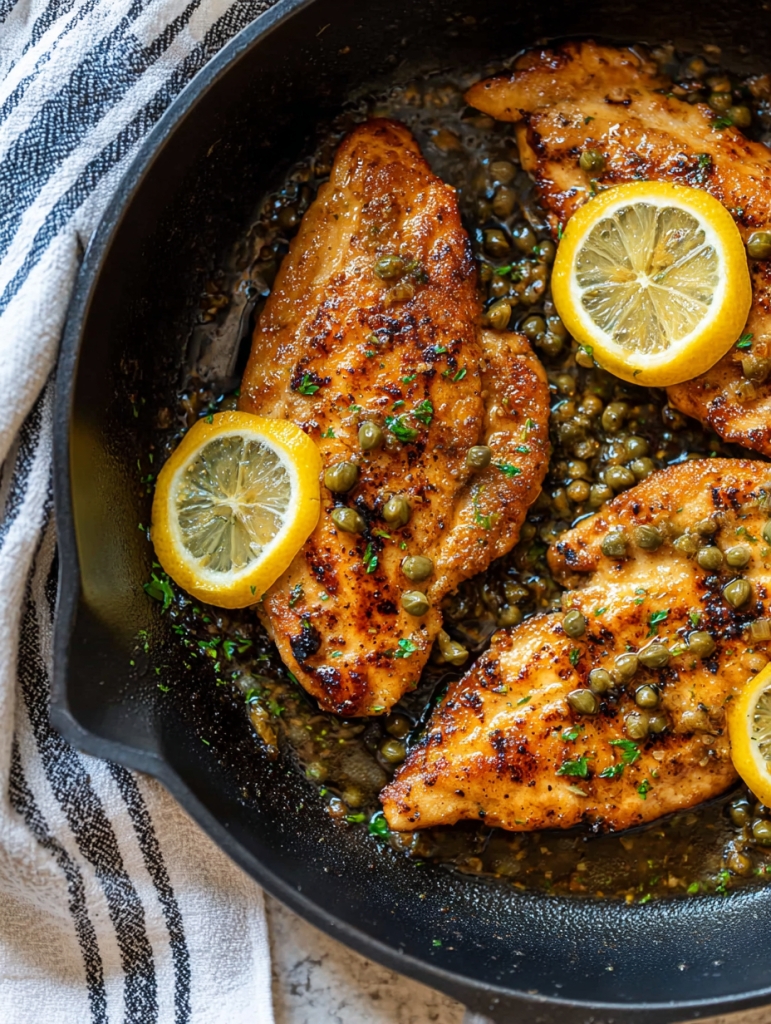 Skillet Chicken Piccata