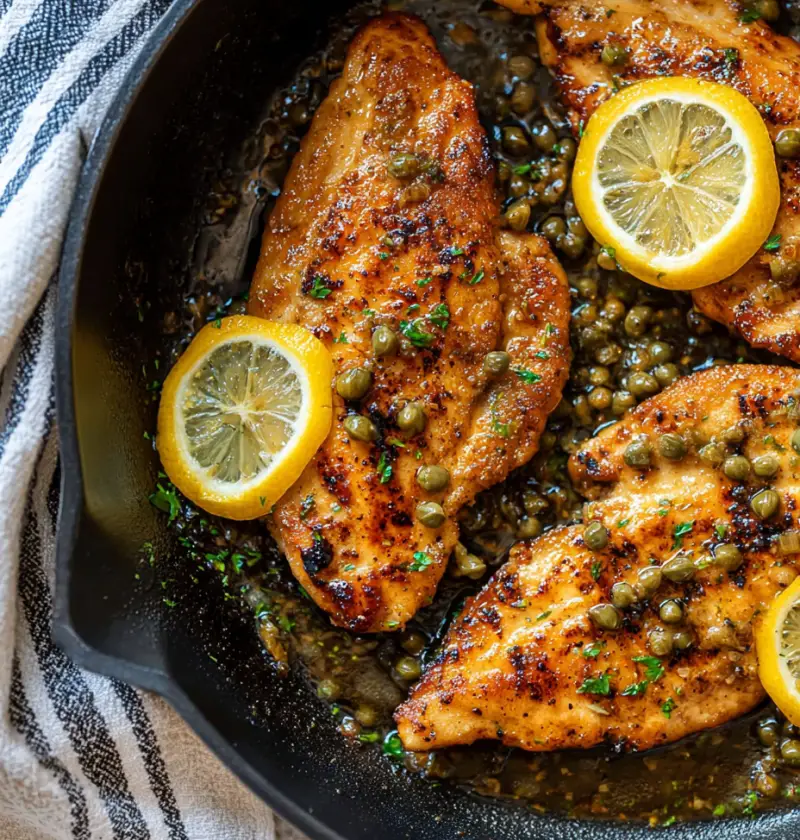 Skillet Chicken Piccata