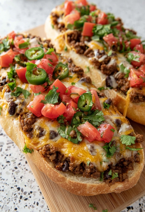 Taco Stuffed Bread