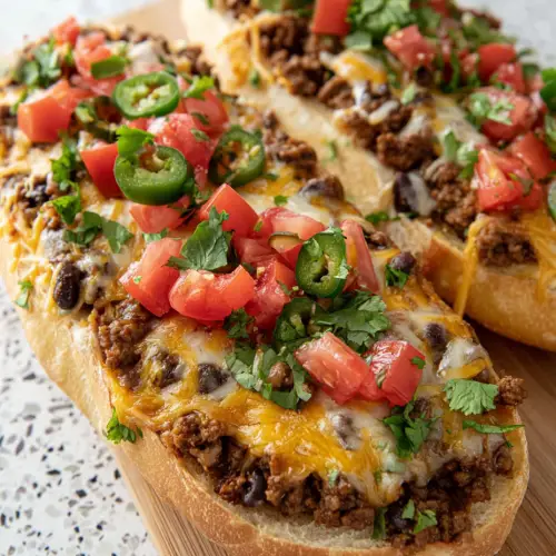 Taco Stuffed Bread