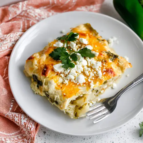 Green Chile & Potato Enchiladas
