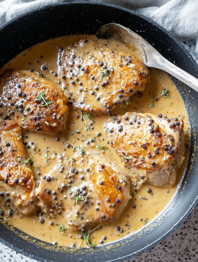 Chicken au Poivre