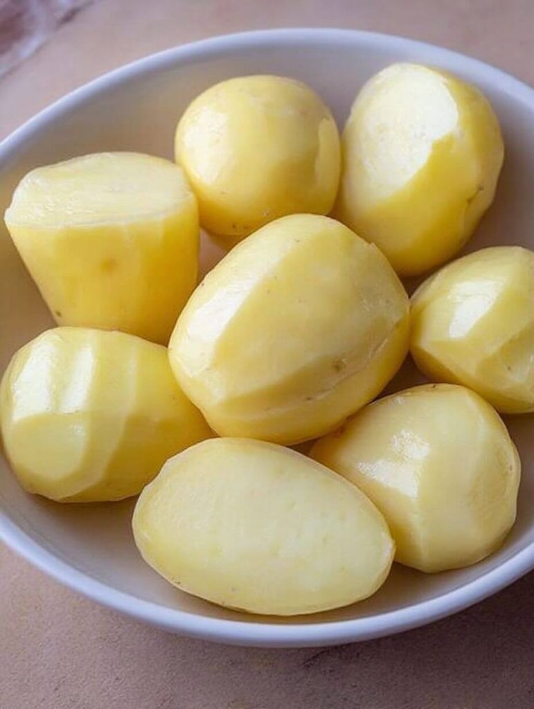 Potatoes, Peels, and a Mild Kitchen Stand-Off
